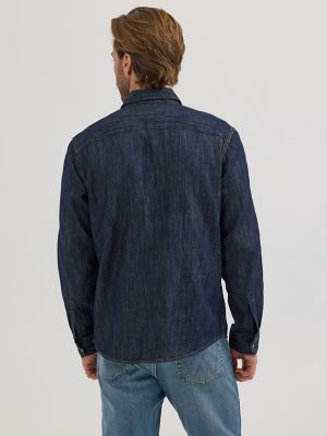 Men's Denim Western Snap Front Shirt