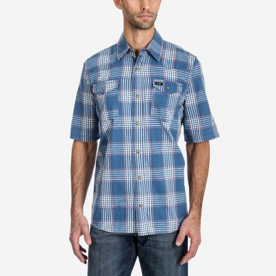 wrangler short sleeve western shirts