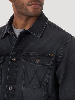 Men's Wrangler® Classic Denim Trucker Jacket Men's JACKETS