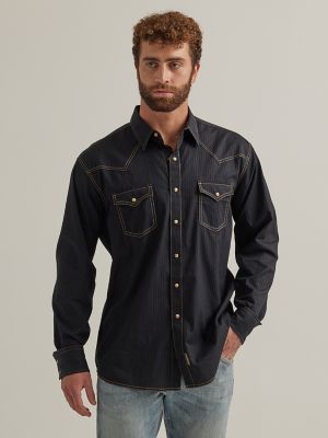Men\'s Western Shirts | Western Styled Shirts for Men | Wrangler®