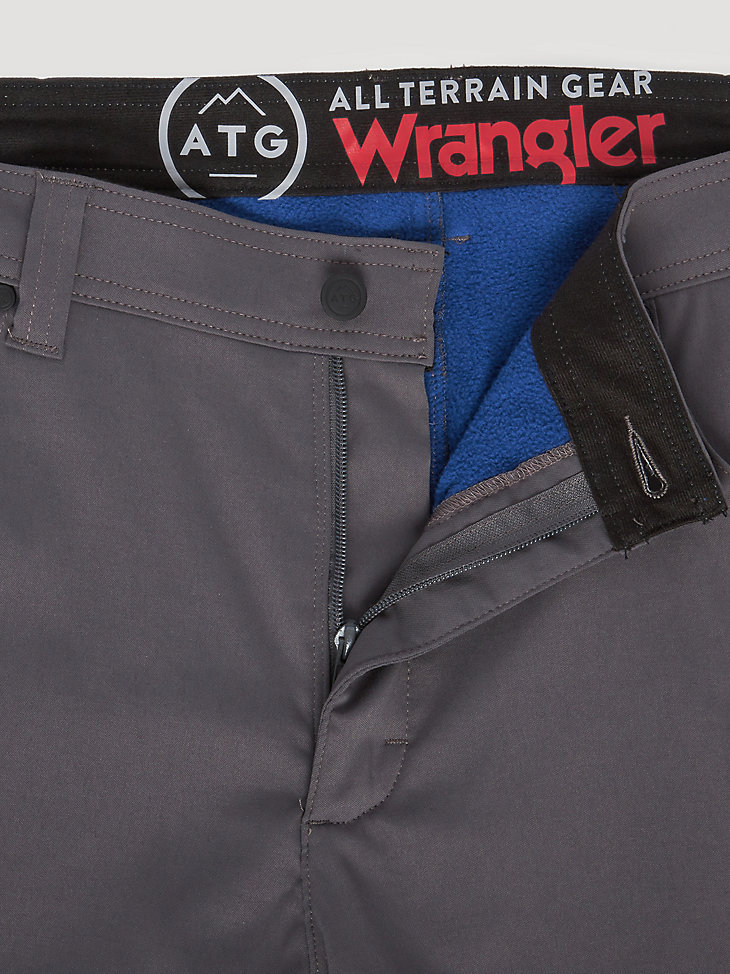 ATG by Wrangler™ Men's Fleece Lined Pant in Magnet alternative view 8