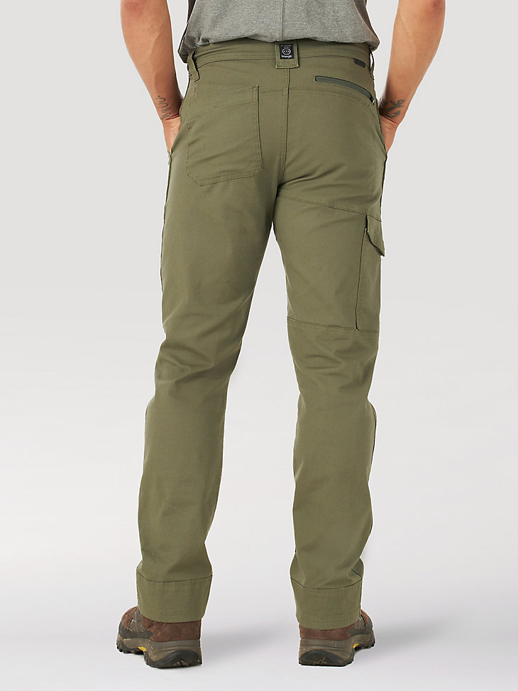 ATG by Wrangler™ Men's Canvas Cargo Pant in Industrial Green alternative view