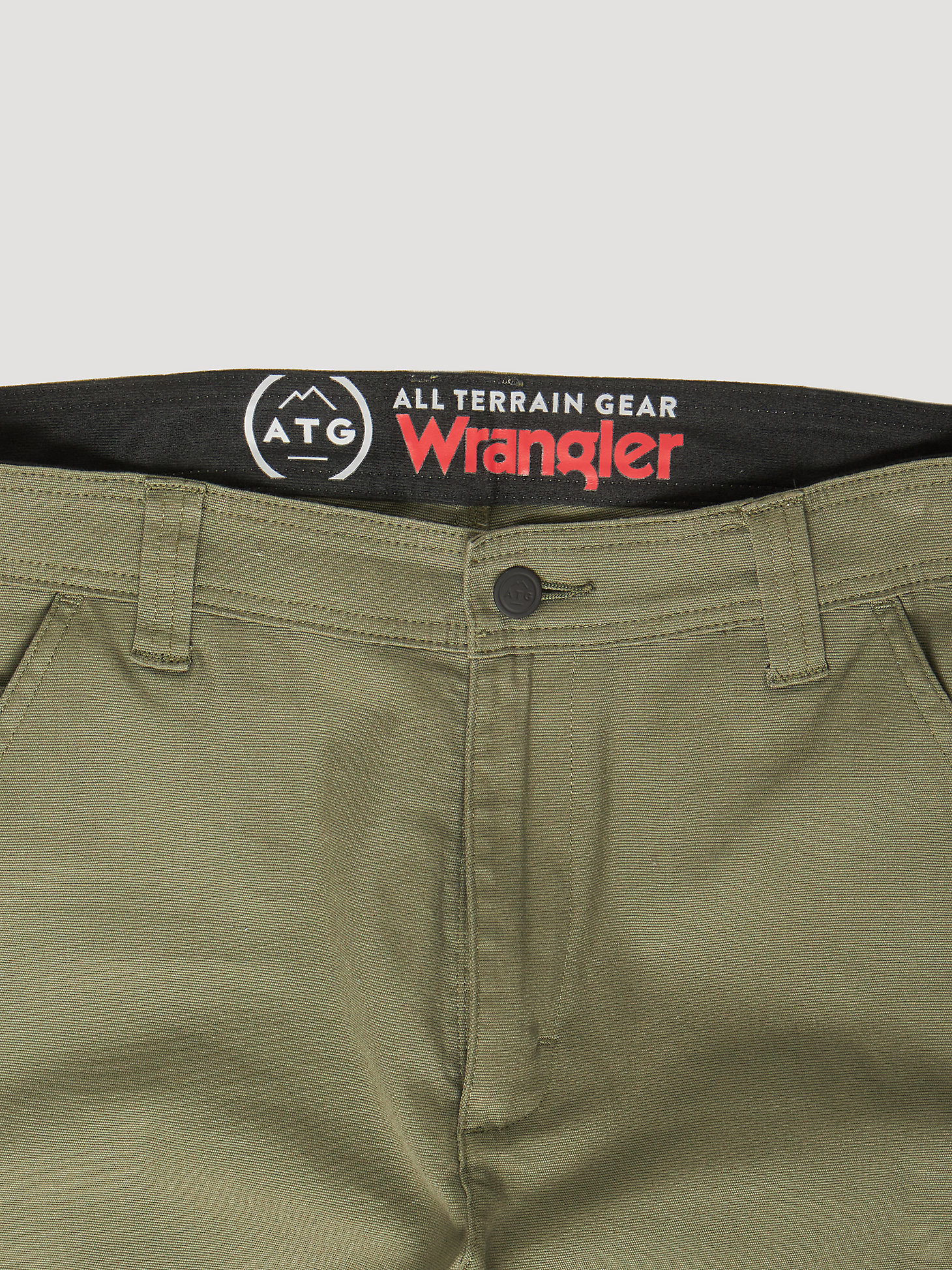 ATG by Wrangler™ Men's Canvas Cargo Pant in Industrial Green alternative view 8