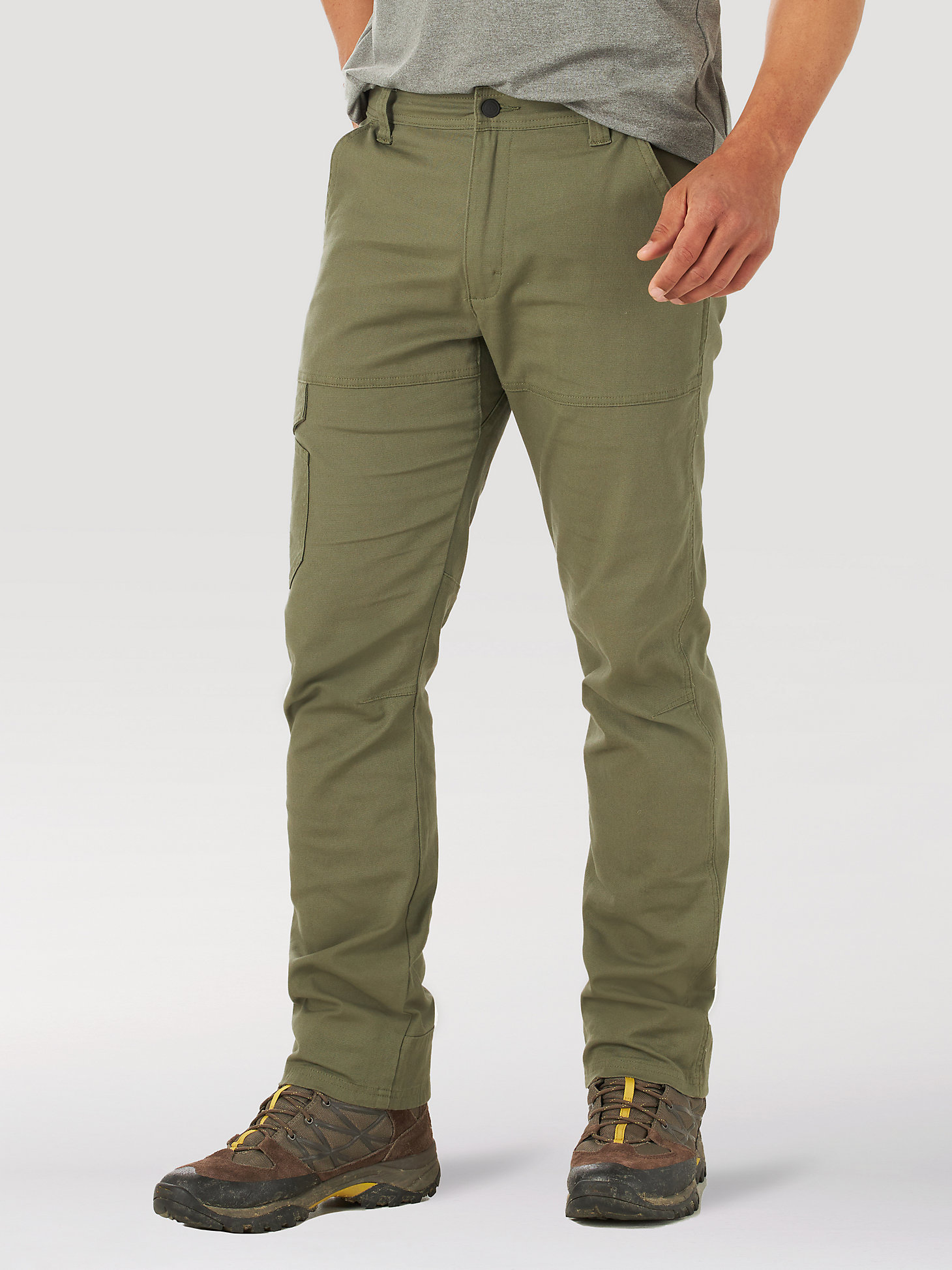 ATG by Wrangler™ Men's Canvas Cargo Pant in Industrial Green main view