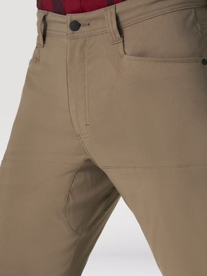 ATG by Wrangler Men's Fleece Lined Utility Pant, Magnet, 44W x 34L