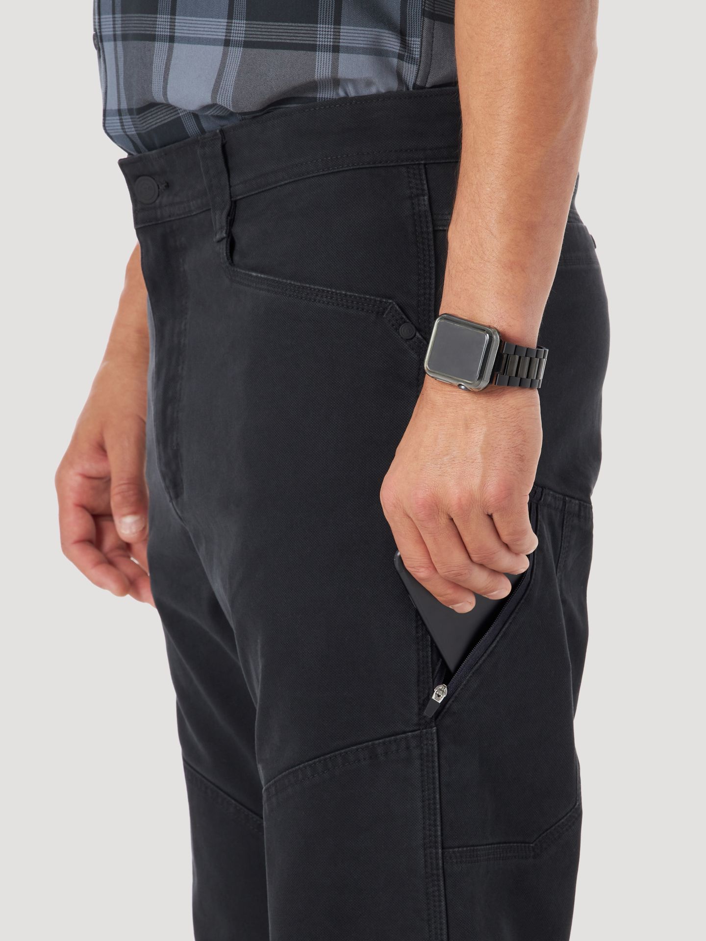 Мужские брюки Wrangler ATG™ Jackson Utility Pant, цвет: Caviar — фото 7