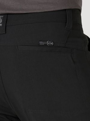 Wrangler ATG&trade; Men's Westside Trail Pant in Black alternative view 7