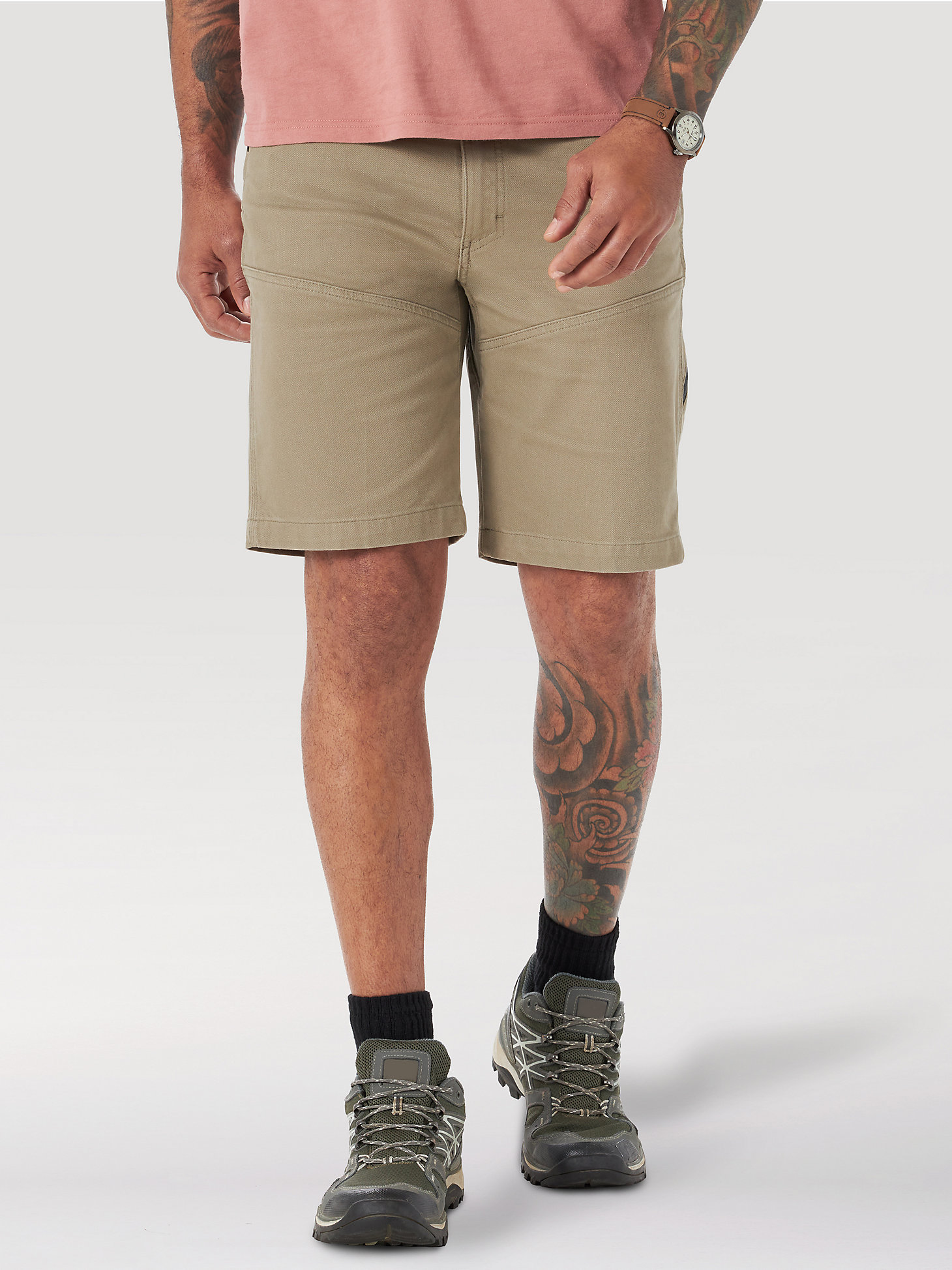 ATG by Wrangler™ Men's Reinforced Utility Short in Brindle main view