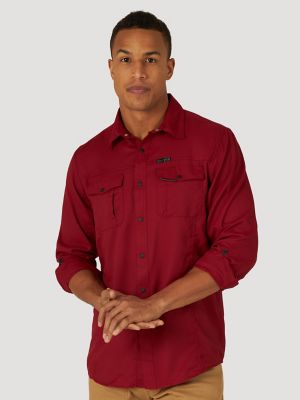 shirt with flap in back