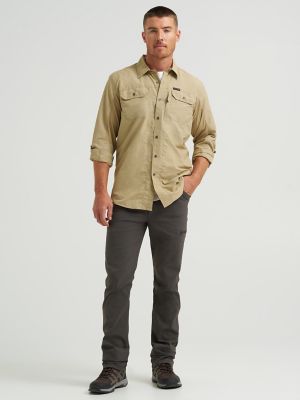 Wrangler ATG™ Men's Mix Material Shirt in Twill alternative view