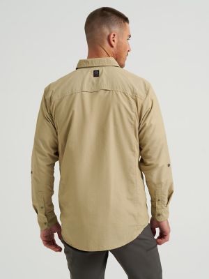 Wrangler ATG™ Men's Mix Material Shirt in Twill alternative view 3