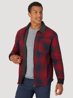 red flannel jacket mens