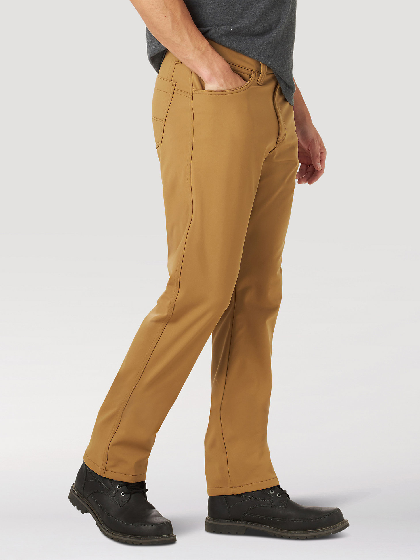 Men's Wrangler® Outdoor Single Layer Warming Pant in Ermine alternative view 3