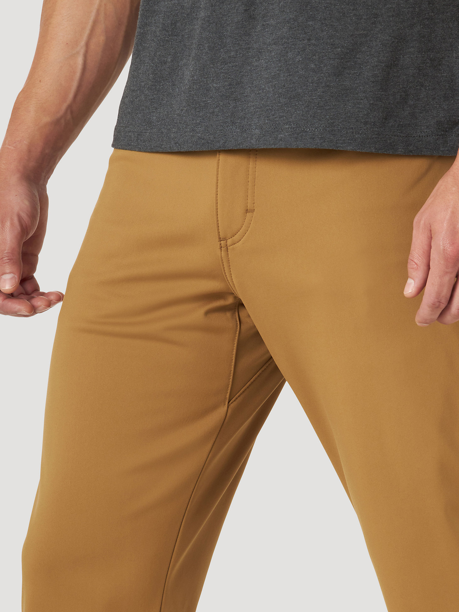Men's Wrangler® Outdoor Single Layer Warming Pant in Ermine alternative view 6