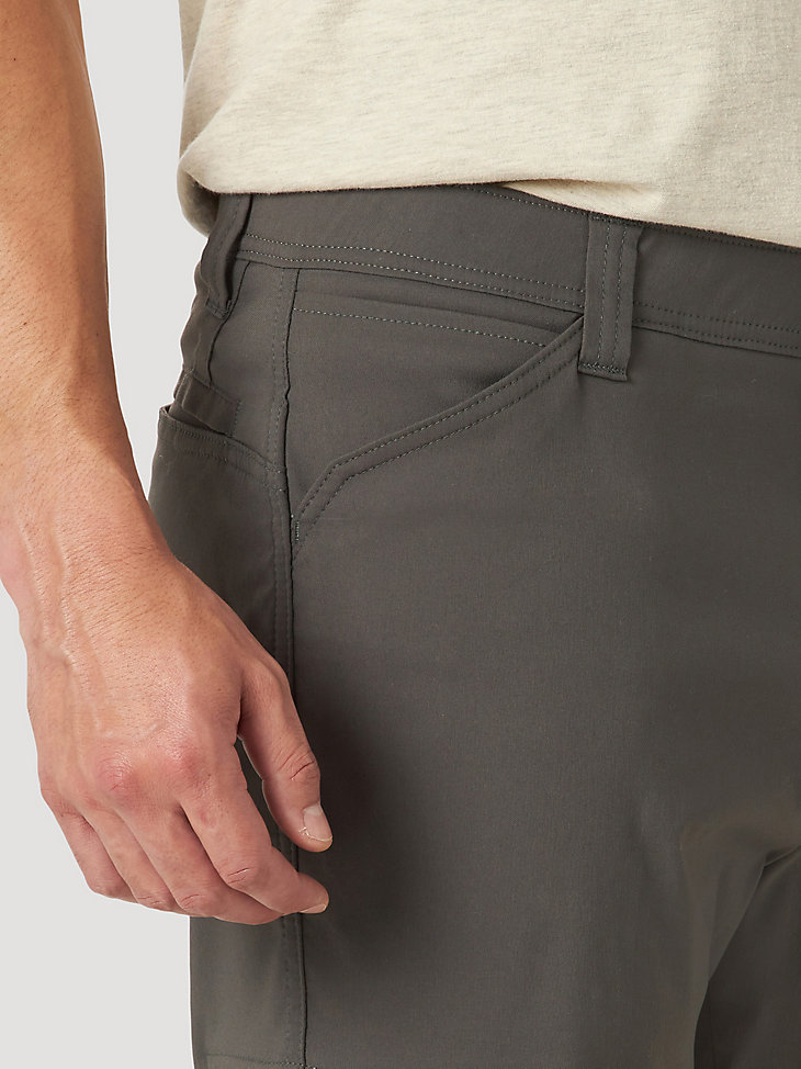 Men's Wrangler® Flex Waist Outdoor Cargo Pant in Asphalt alternative view 6
