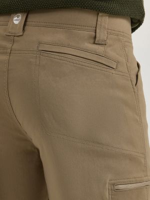 Men's Wrangler® Flex Waist Outdoor Cargo Pant in Fallen Rock