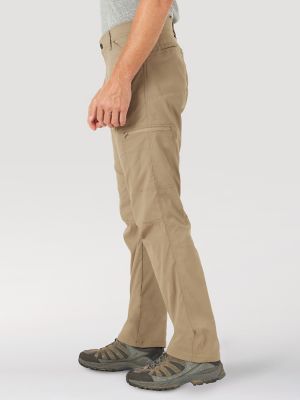 Wrangler Authentics Men's Jean Cargo Pants 8-Pocket Regular Fit, Blue Denim  Wash