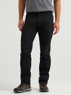 Men's Wrangler® Flex Waist Outdoor Cargo Pant in New Black