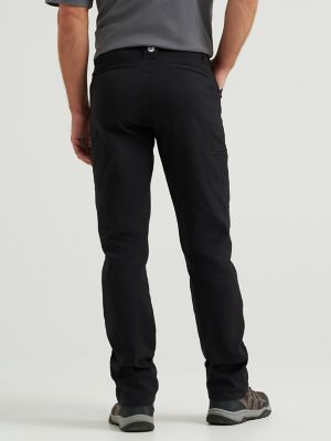 Men's Wrangler® Flex Waist Outdoor Cargo Pant in New Black