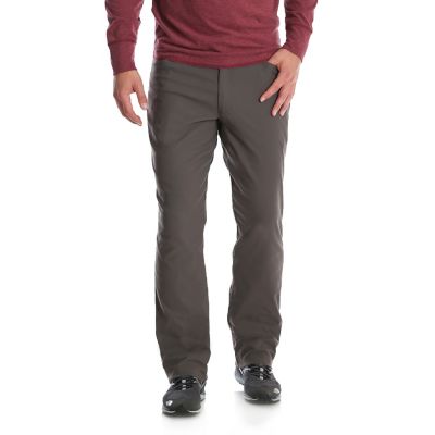 wrangler men's outdoor fleece lined pant