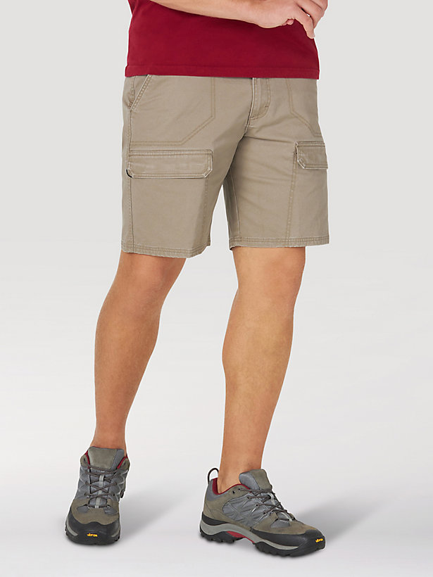 Wrangler Mens Big /& Tall Classic Relaxed Fit Stretch Cargo Short