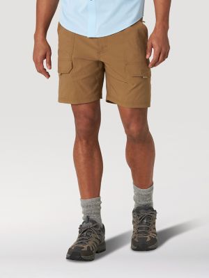 wrangler khaki cargo shorts