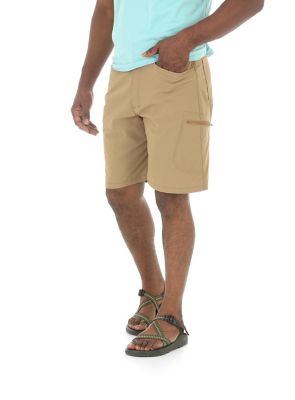 wrangler cargo zip waistband short shorts performance