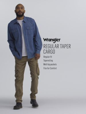 Mens Flex Tapered Cargo Pant:Kangaroo:40:32 alternative view 2