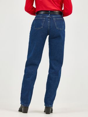 women's relaxed fit jeans high rise