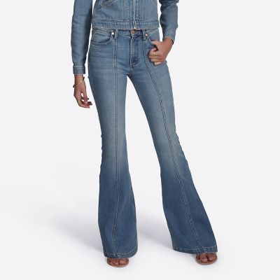 wrangler flare jeans