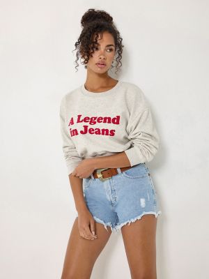 Ladies cropped shop shorts