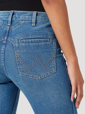 Women's Western Yoke Flare Jean Womens Jeans by Wrangler®