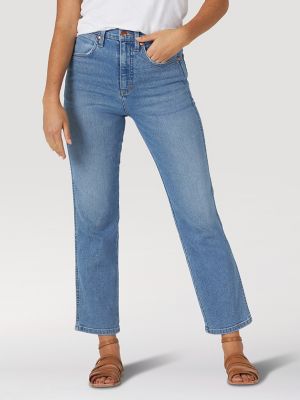 lee modern series curvy fit straight leg jeans