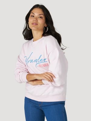 wrangler women's sweatshirt