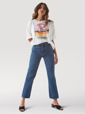 wrangler high rise pants