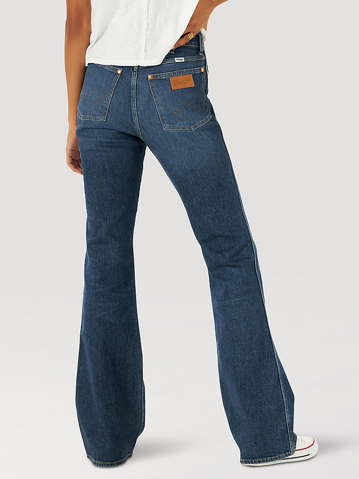Women's Wrangler® Westward 626 High Rise Bootcut Jean in Dusty Dark alternative view 6