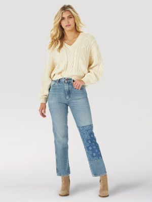 wrangler ankle jeans