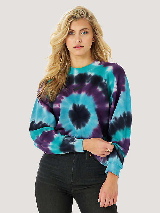 Women's Wrangler® Tie Dye Sweatshirt