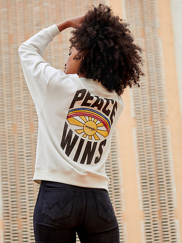 Women's Wrangler® Peace Wins Sweatshirt