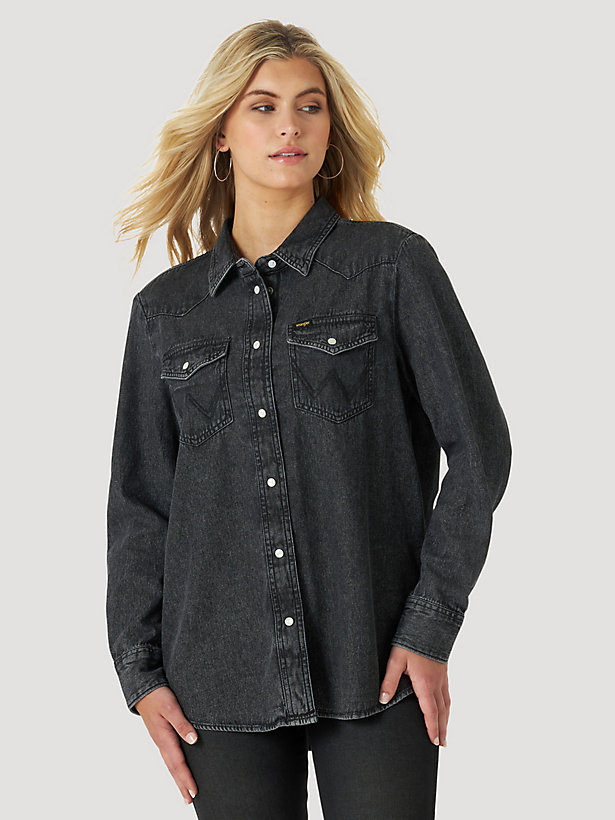 Women's Wrangler® Heritage Denim Shirt