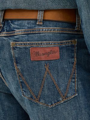 Wrangler Men's Retro Slim Fit Bootcut Jean Tobacco