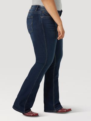 Wrangler® Ladies' Ultimate Q-Baby Black Magic Jeans