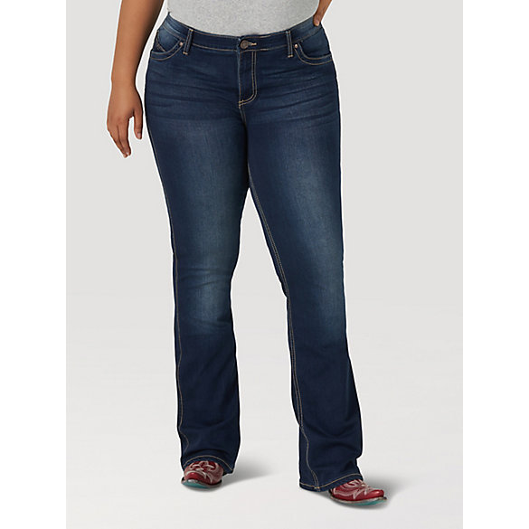 Wrangler® Ultimate Riding Jean - Q-Baby (Plus) | Womens Jeans by Wrangler®
