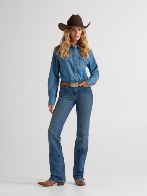 Женские джинсы Wrangler Ultimate Riding Jean - Cash