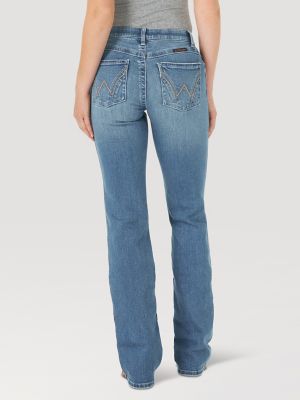 Women's Wrangler® Ultimate Riding Jean Q-Baby Mid-Rise Bootcut