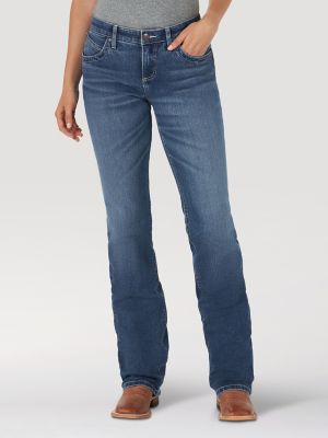 Women's Wrangler® Ultimate Riding Jean Q-Baby Mid-Rise Bootcut