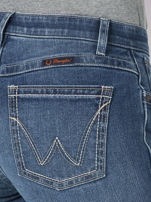 WOMEN'S WRANGLER® ULTIMATE RIDING JEAN Q-BABY IN BLACK MAGIC