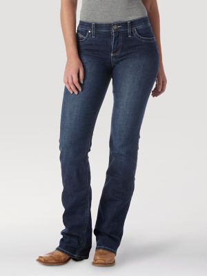 Women's Wrangler® Ultimate Riding Jean Q-Baby Mid-Rise Bootcut