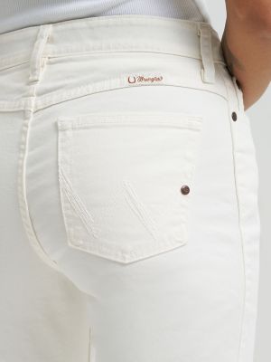 Women's Wrangler&reg; Ultimate Riding Jean Q-Baby in White