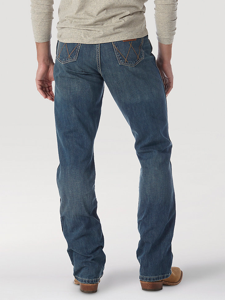 Men's Wrangler Retro® Relaxed Fit Bootcut Jean in Rocky Top alternative view